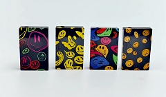 Techno Torch Happy Face Slide Torch Lighter 15ct Box 09289-HP