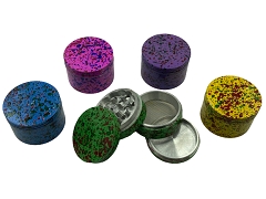 50mm 4 Part Multi Dotted Aluminum Grinder 