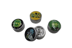32mm 2 Part Rick & Morty Aluminum Grinder 