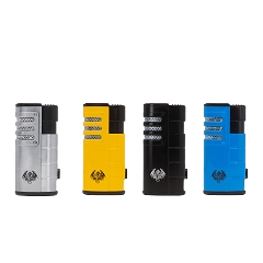 Special Blue Triple Shot 3 Flame Torch Lighter 12ct Display LT133