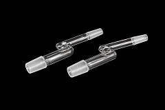10mm-14mm Clear Glass Connector 