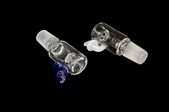 19mm Male Side Handle Inside Screen Glass Bowl 