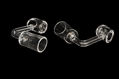 19mm Female 4mm Clear Joint Quartz Banger 