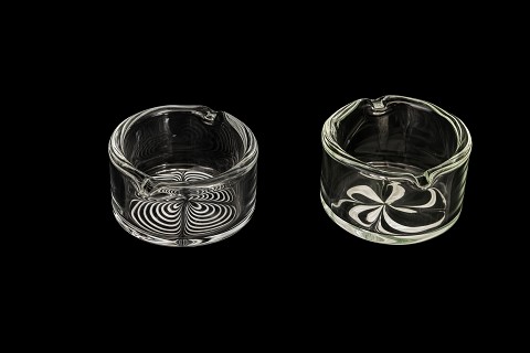 Round Designed Glass Dish For Wax