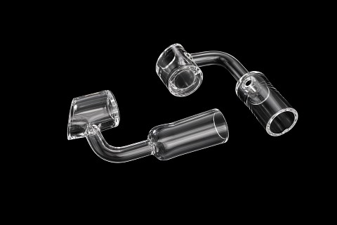 14mm Female 4mm Thick Clear Joint Quartz Banger 
