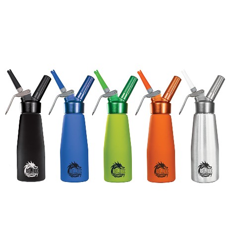 Special Blue 1 Pint Colored Suede Aluminum Dispenser W/ Metal Head SSMH50