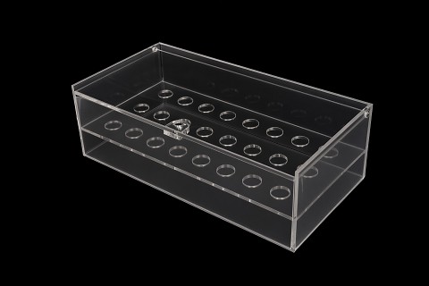 Plastic Display Box for 24 Glass Bowls 